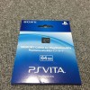 PSVITAの64GBメモリーカード買いました