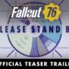Fallout 76 – ティザートレーラー
